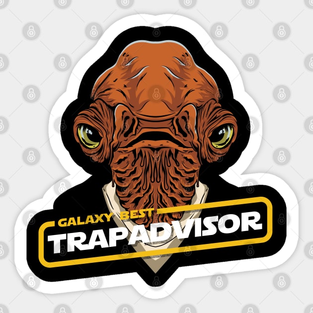 trapadvisor Sticker by redwane